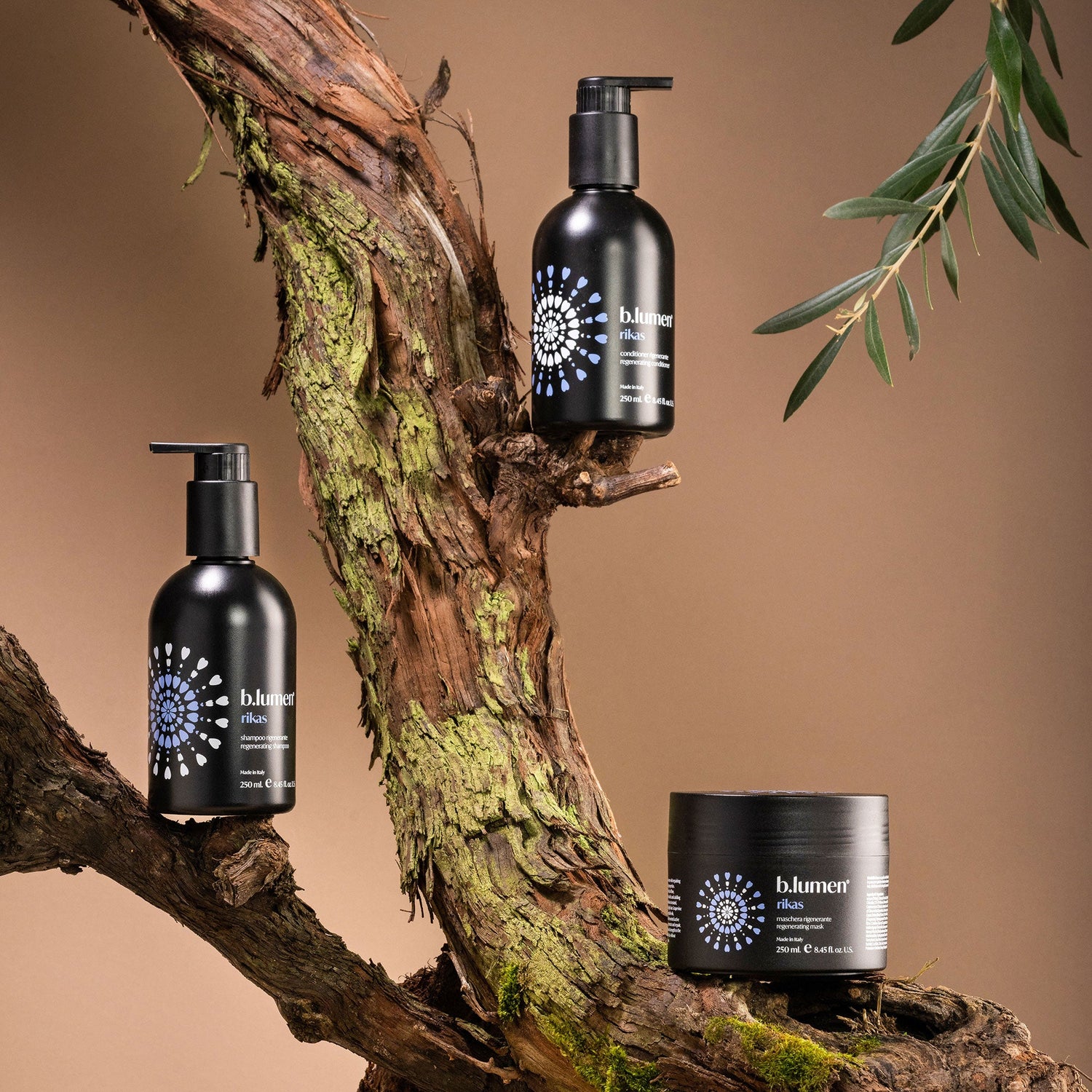 Rikas Maschera Rigenerante Per Capelli 250ml - B.lumen®