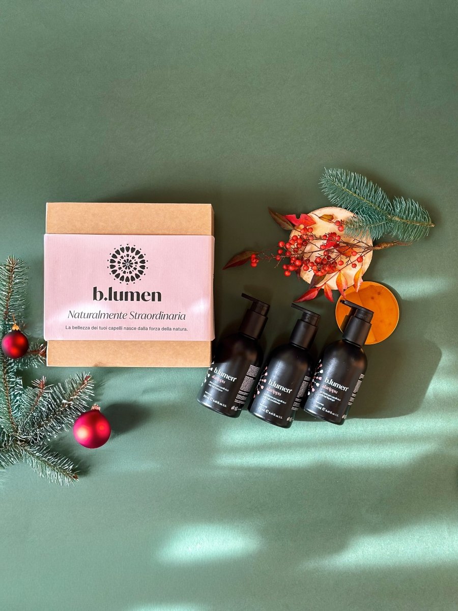 XMAS BOX ALARIPPU – Ricci Perfetti &amp; Definiti - B.lumen® Prodotti Naturali per Capelli